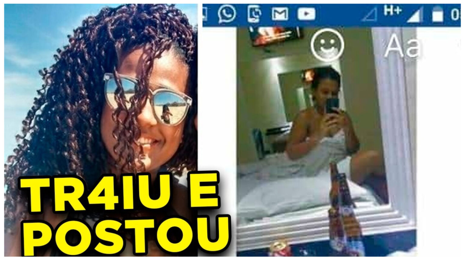 Mulher Trai O Namorado E Publica As Fotos Com Outro Num Motel No Seu Perfil Eu Avisei” Ja Sabias